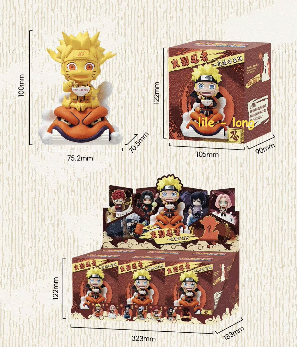 Naruto Shippuden Ichiraku Ramen Theme Blind Box Figurine