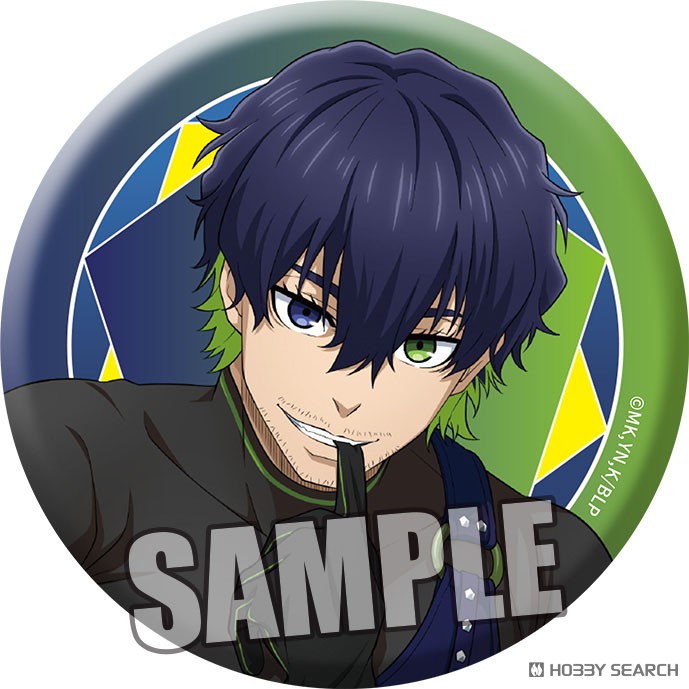 Blue Lock Trading Matte Can Badge, Ready Fight Ver.