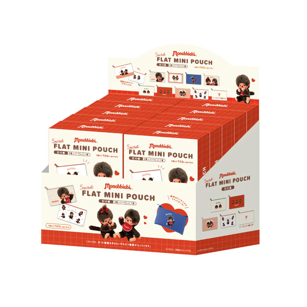 Monchhichi Secret Flat Mini Pouch