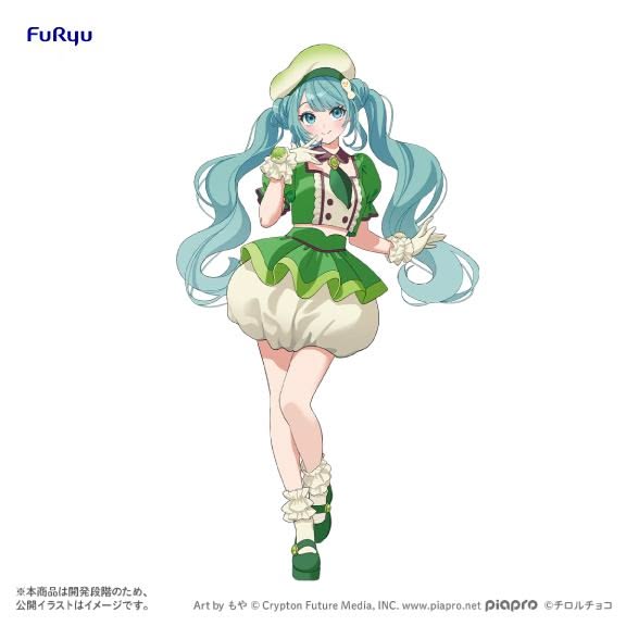 (Pre-Order) Hatsune Miku x TIROL CHOCO Collaboration Figure -Matcha Mochi ver.-