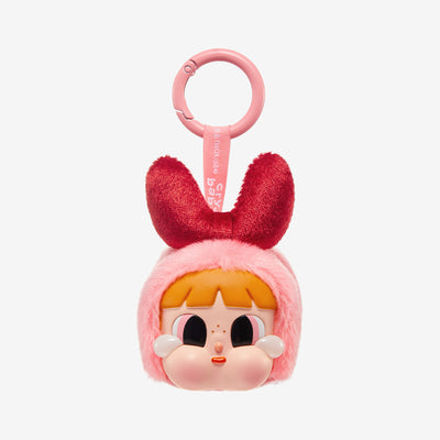 Pop Mart Crybaby X Powerpuff Girls Vinyl Face Plush Keychain