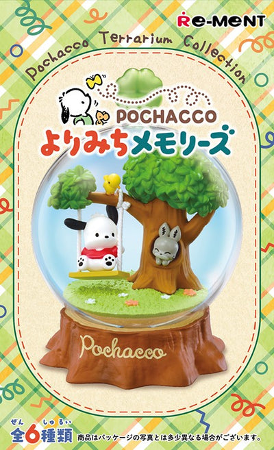 Re-ment Sanrio Pochacco Terrarium Collection Detour Memories