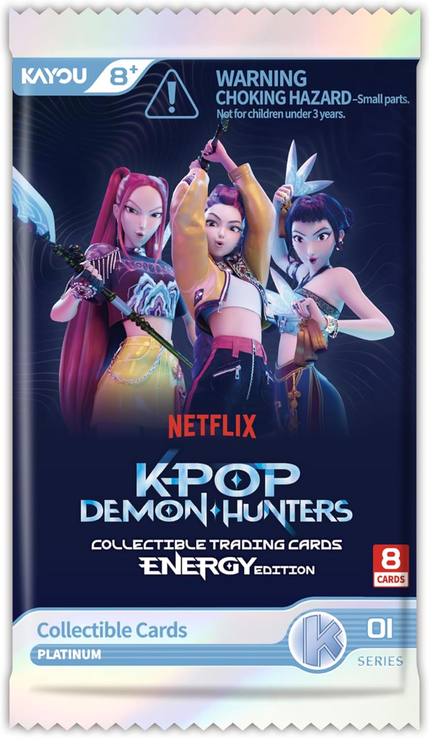 Kpop Demon Hunters - World Tour Collectible Cards - Energy Edition - Series 1 Booster Pack