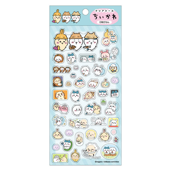 Chiikawa Clear Sticker (11) Aki Damon