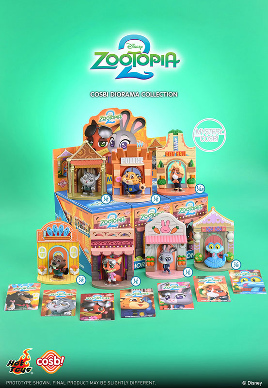 Cosbi "Zootopia 2" Diorama Collection Blind Box