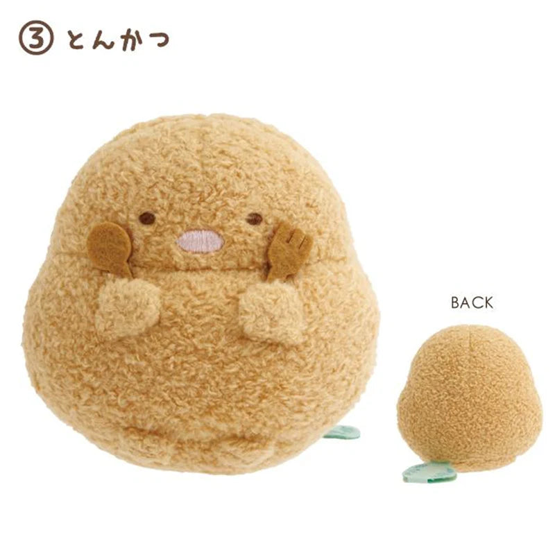 San-X Sumikko Gurashi Tanuki's Round Restaurant Palm-Sized Plush