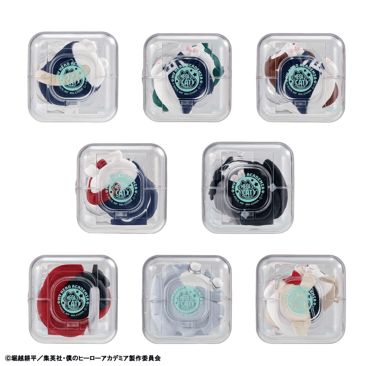 (Pre-Order) MEGA CAT PROJECT My Hero Academia Good Night Heroaca Cats Box of 8 Figures