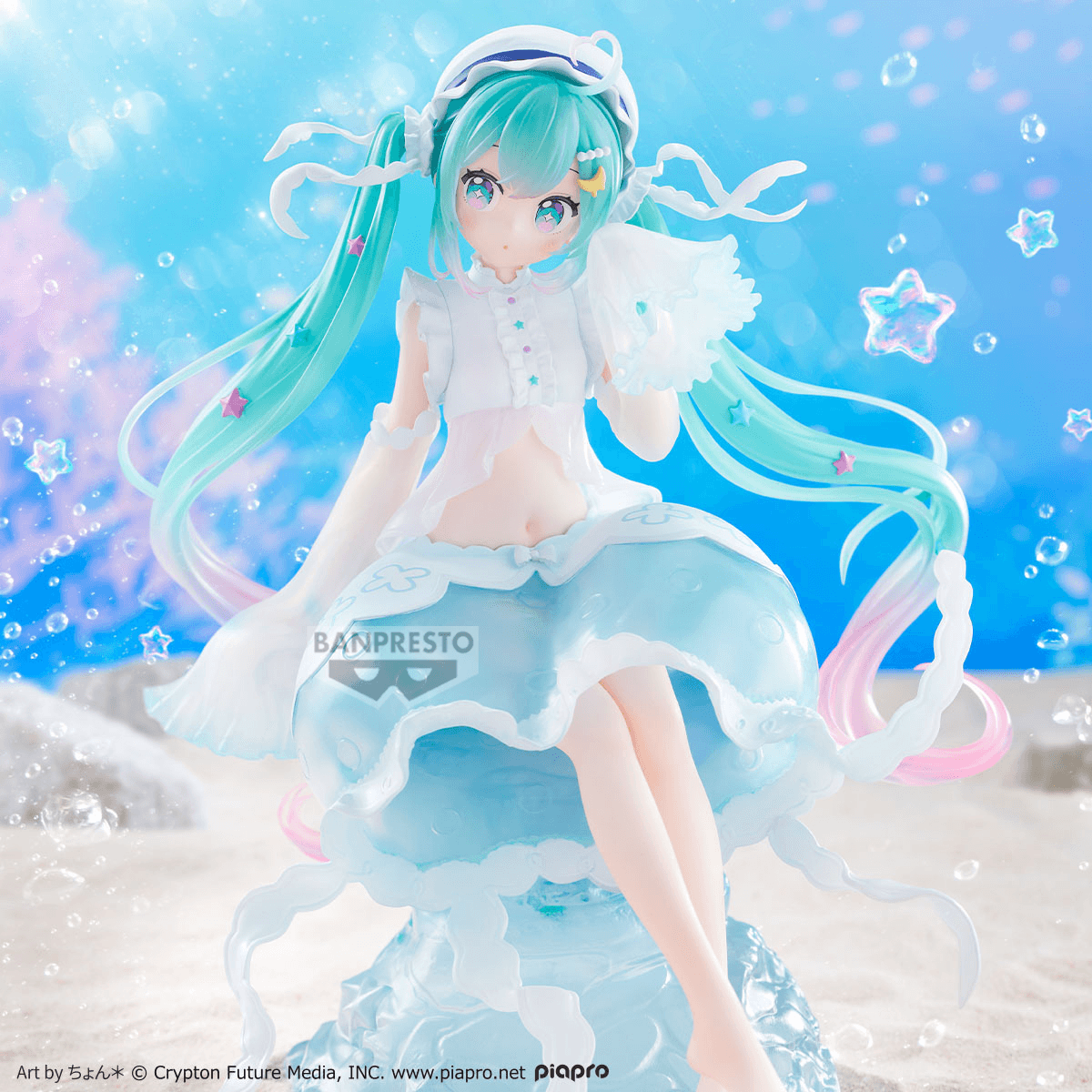 HATSUNE MIKU BANPRESTO EVOLVE Clearluxe-Jellyfish-FIGURE