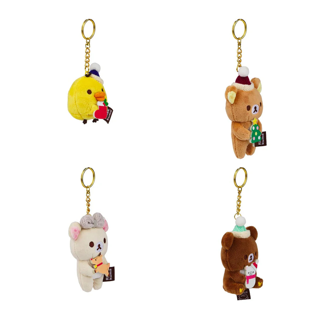 Rilakkuma San-X Original Holiday Series Keychain