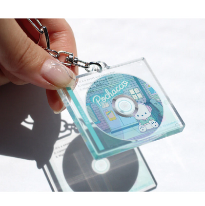 Sanrio Secret CD Case Style Layer Key Holder