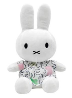 Miffy 8” Plush Miffy Head Dress
