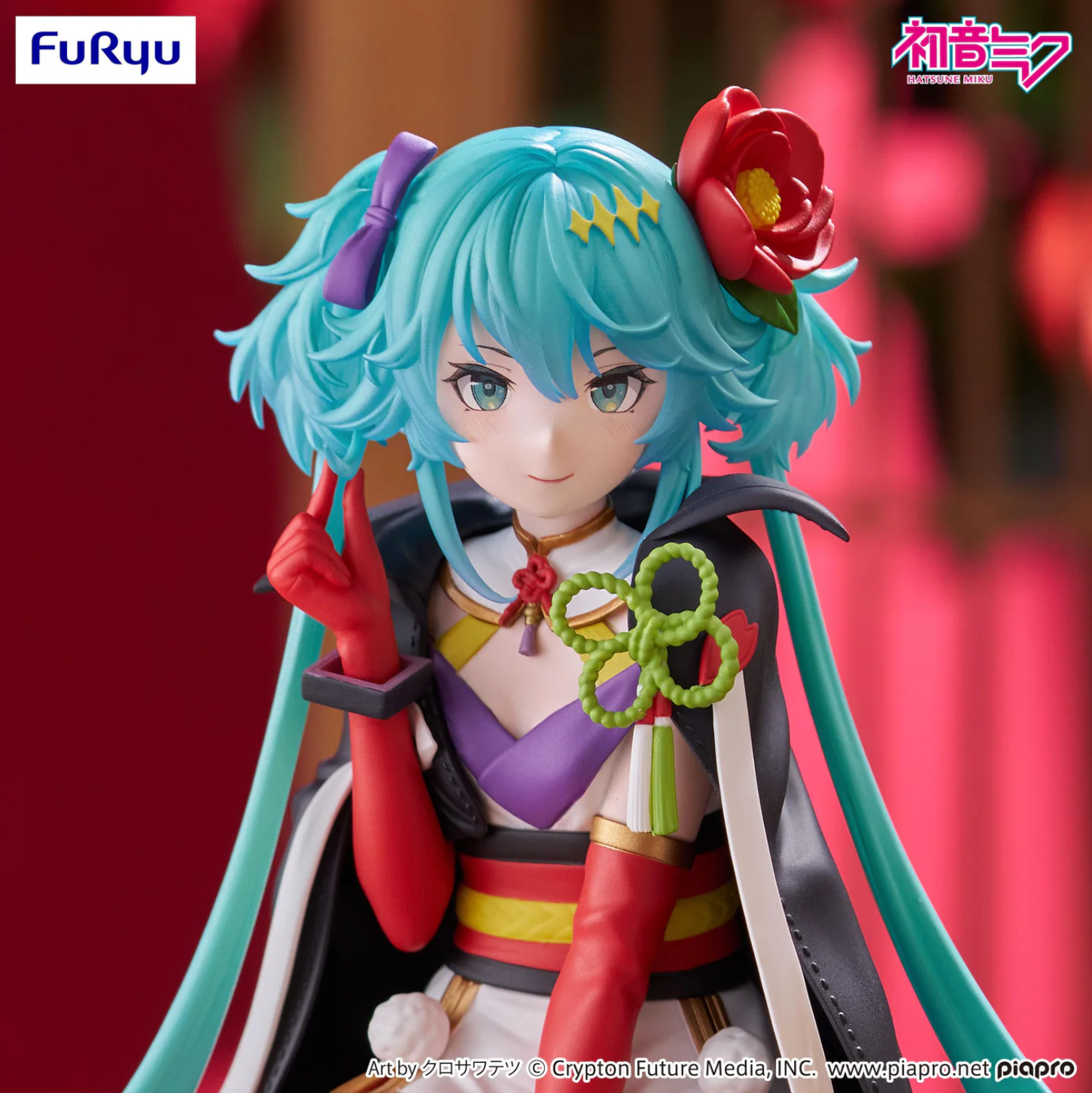 Hatsune Miku Noodle Stopper Figure -Flower Fairy Camellia- – Crabmee