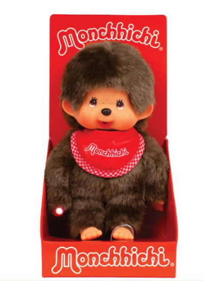Monchhichi Classic Boy Red 8in