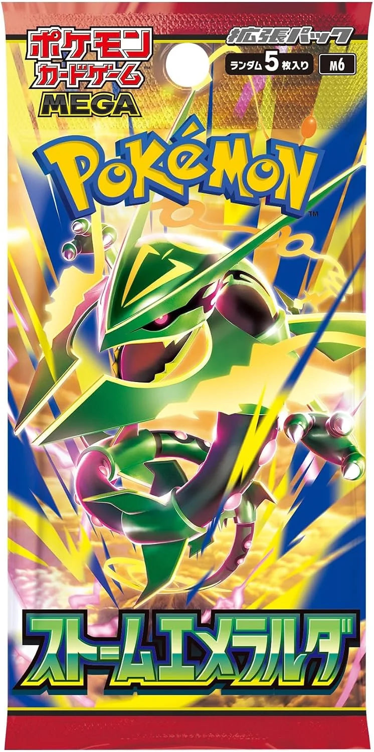 Pokémon TCG: MEGA Storm Emeralda Booster Pack M6
