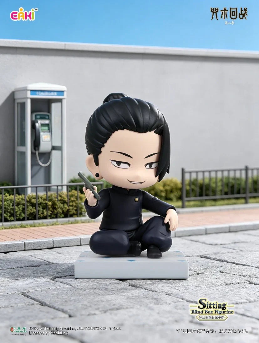 EAKI Jujutsu Kaisen Cute Sitting Series Figure Blind Box