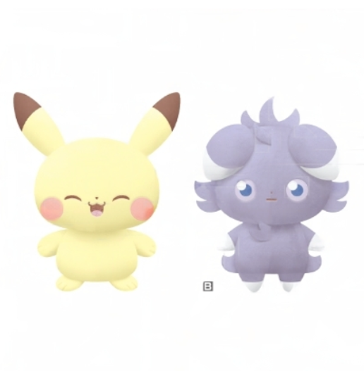 PokePeace Soft Good Plush Toy ~Pikachu ~ Meowstic~