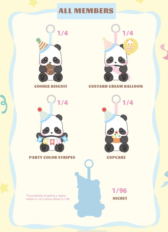Panda Roll Party Plush