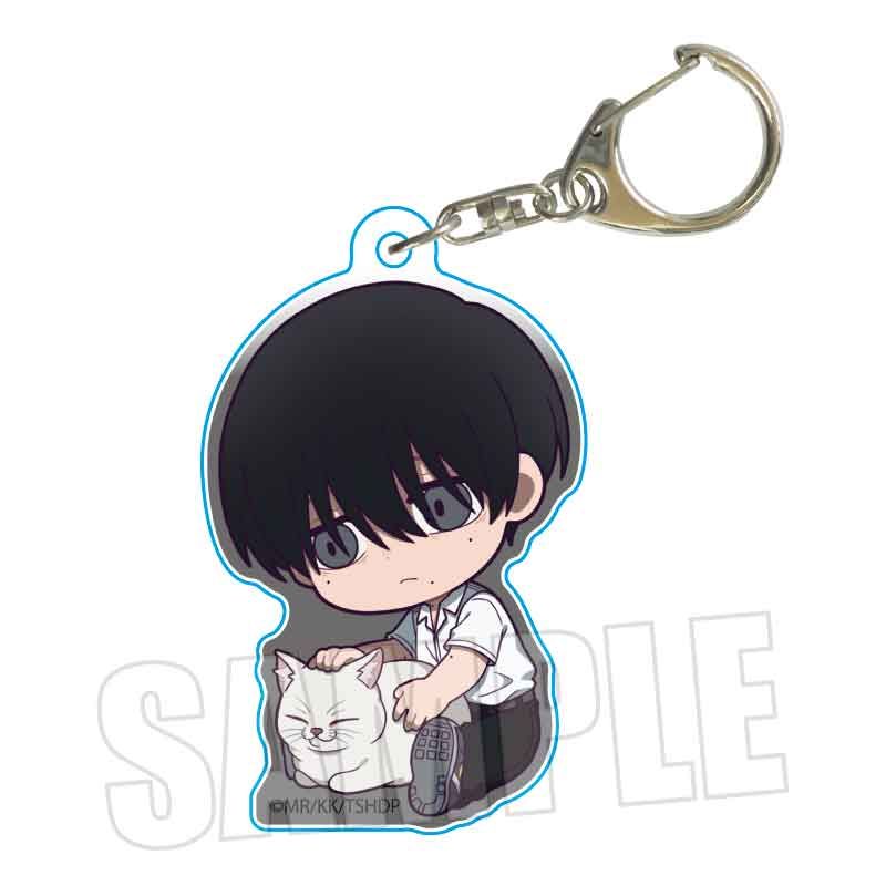 The Summer Hikaru Died - Gyugyutto Acrylic Keychain - Yoshiki Tsujinaka (School Uniform)
