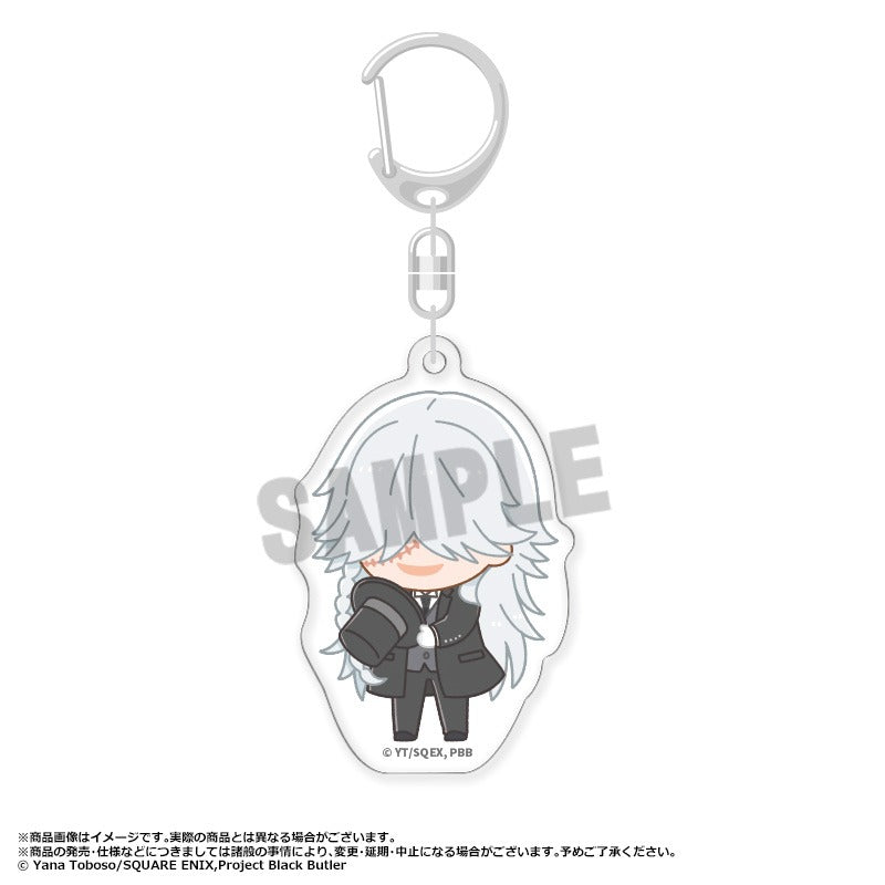 Black Butler -Boarding School Arc- Fuwarume Trading Acrylic Keychains