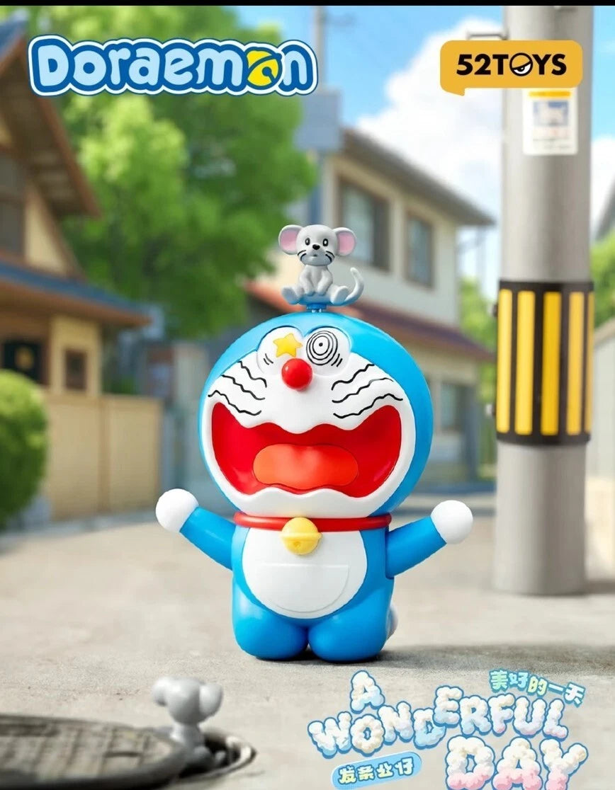 52TOYS - Doraemon's Wonderful Day Wind-up Figurine Blind Box