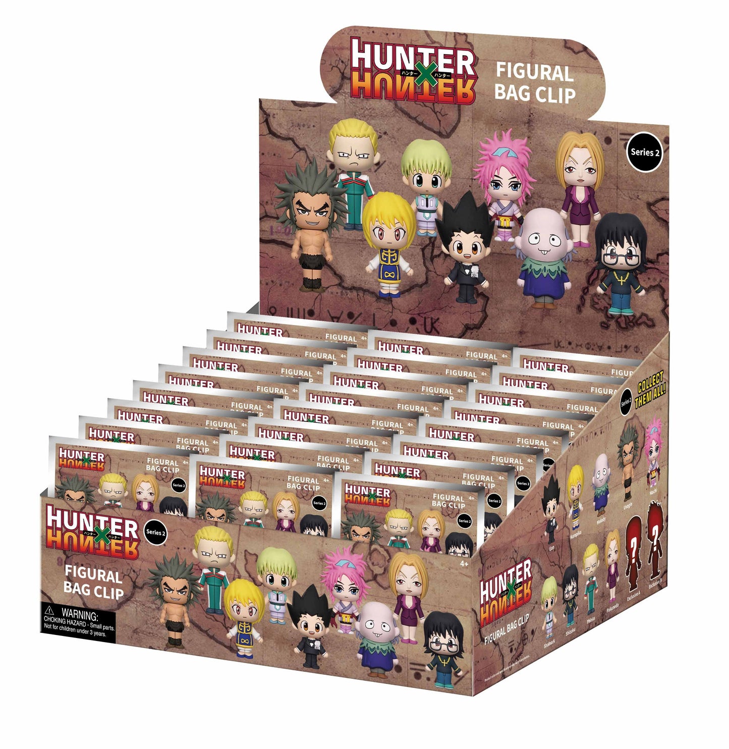 Hunter x Hunter Series 2 3D Foam Bag Clip