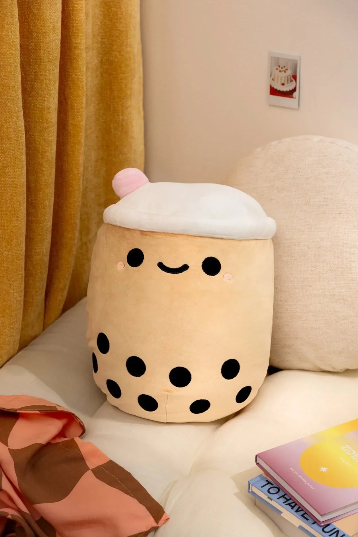 Smoko Pearl Boba Tea Mochi Plush Toy