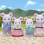 Calico Critters Marshmallow Mouse Family