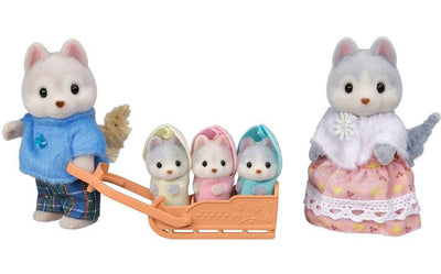 Calico Critters Husky Family