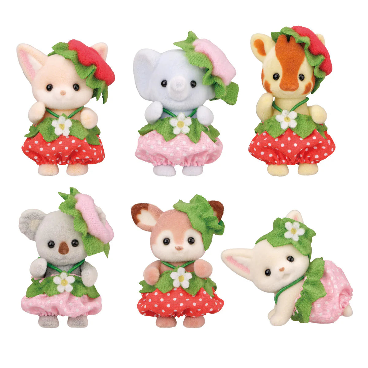 Calico Critters Cutie Collectibles -Very Berry Babies-