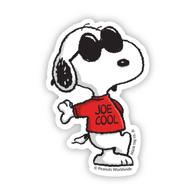 Peanuts® Waterproof Sticker - Joe Cool