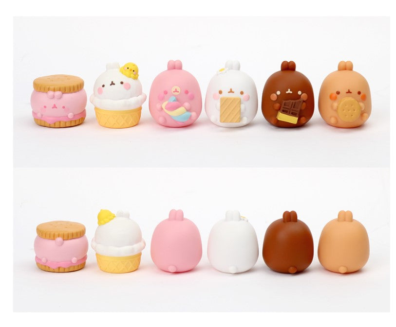 Molang Character Random Figure Snack Time