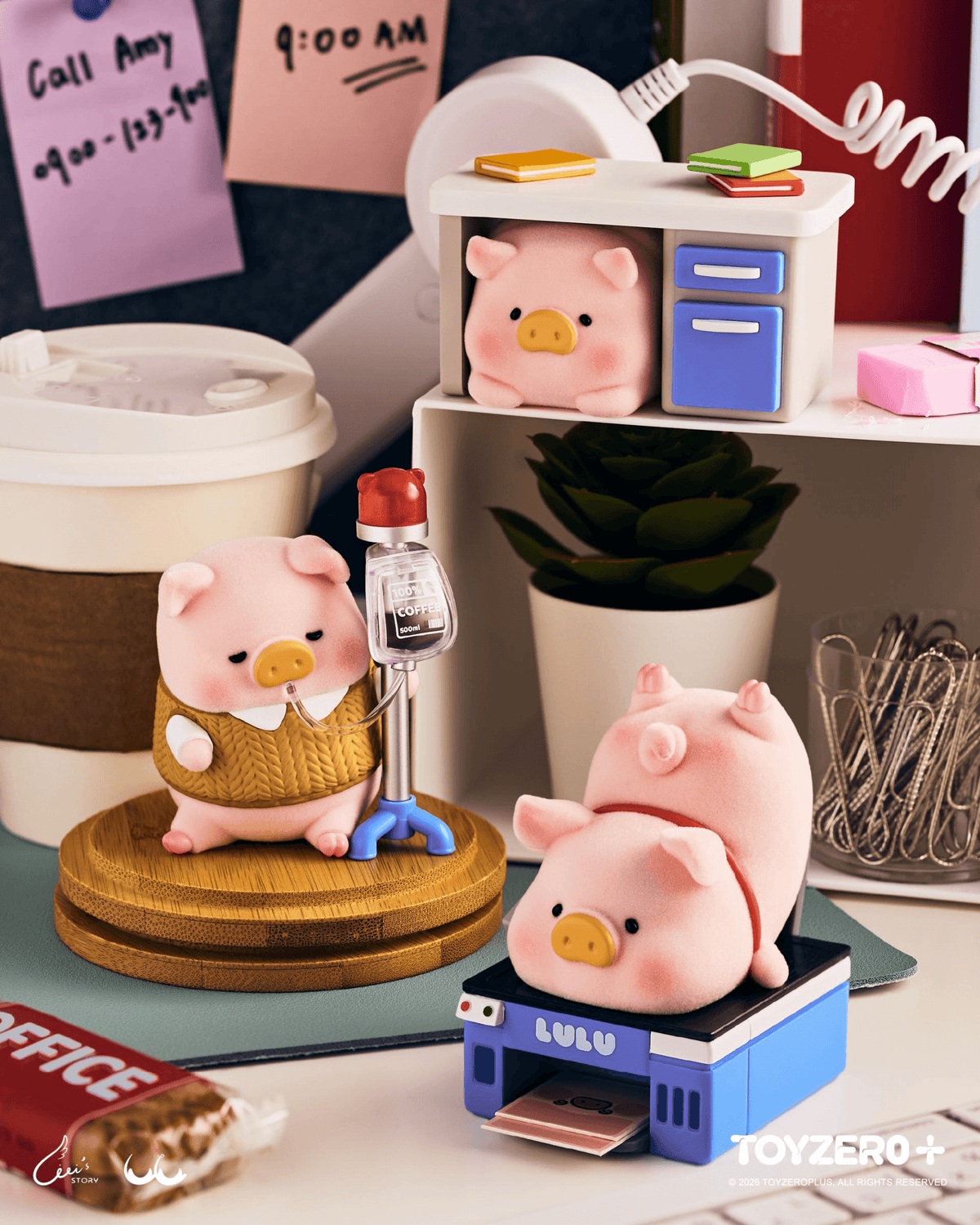 LuLu the Piggy-Office Series Blind Box