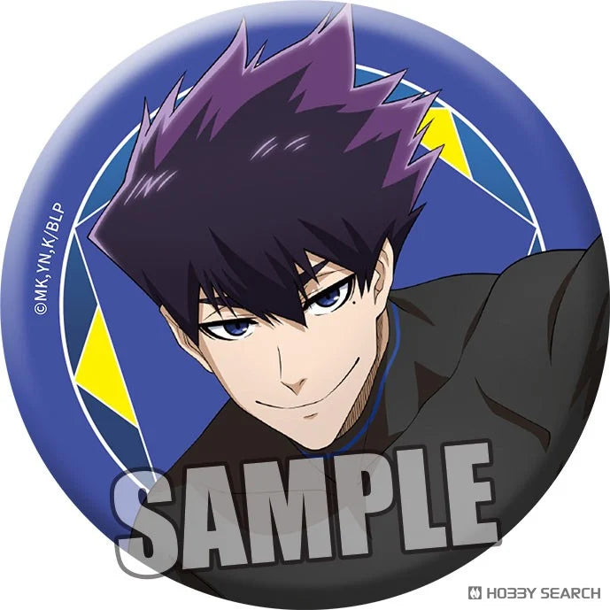 Blue Lock Trading Matte Can Badge, Ready Fight Ver.