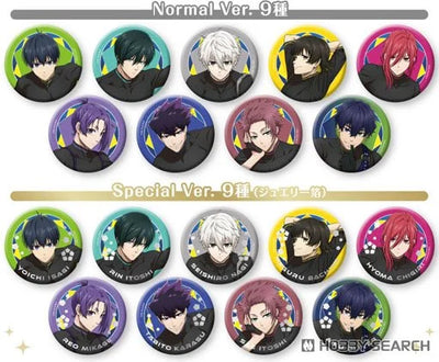 Blue Lock Trading Matte Can Badge, Ready Fight Ver.
