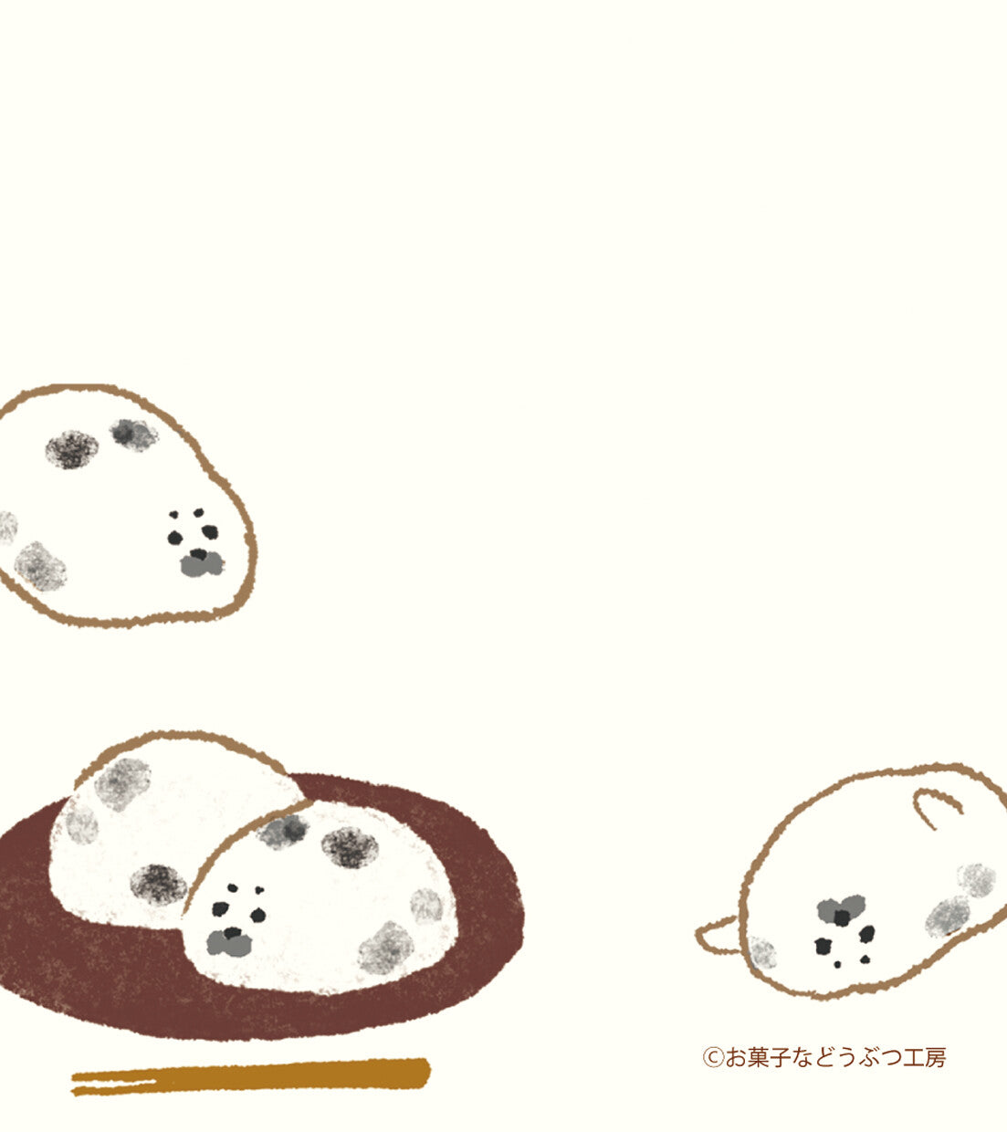 Furukawa Shiko Memo Pad Memo Pad Japanese Sweets Sweet Animal Sweets Shop