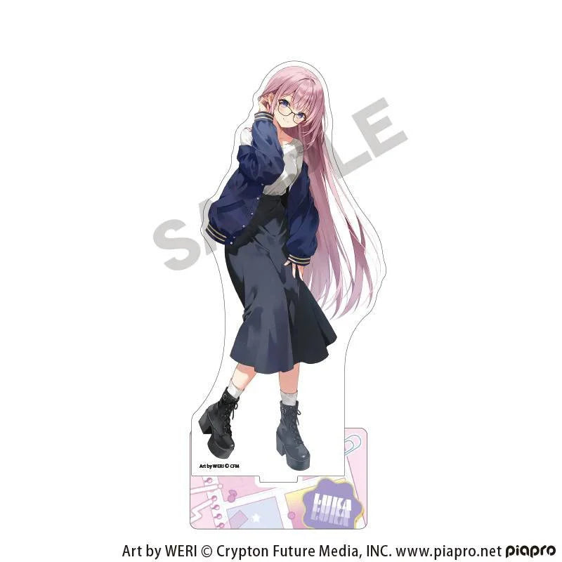 Hatsune Miku Acrylic Stand - Megurine Luka Glasses Style