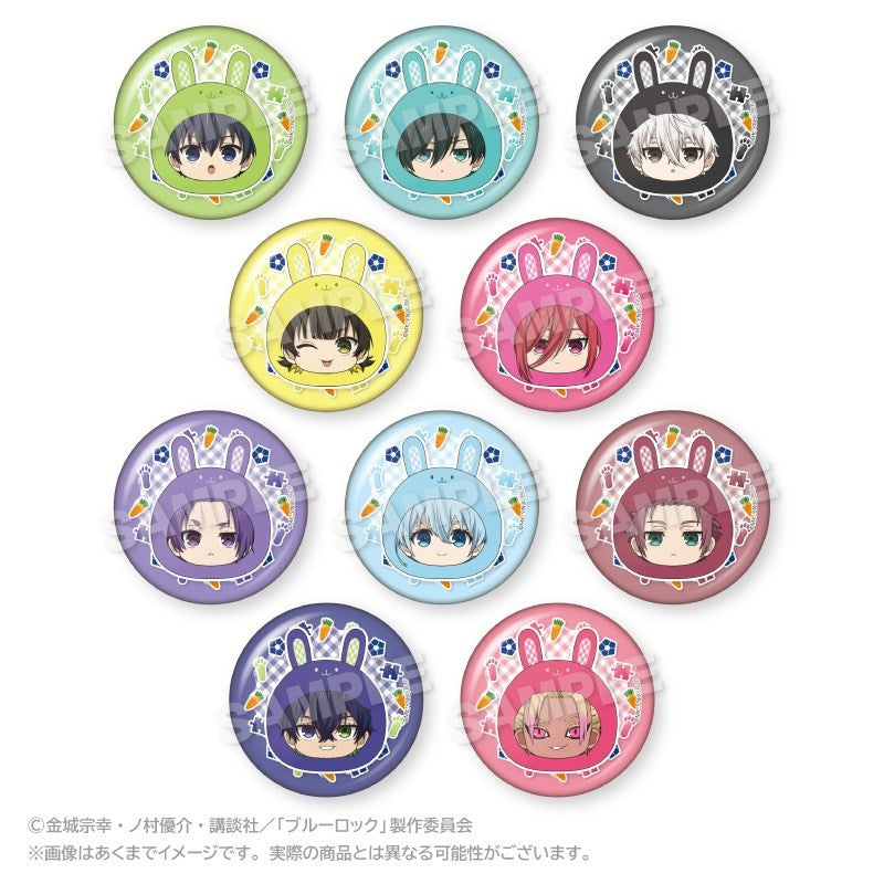 Blue Lock Trading Marumates Can Badge - Rabbit Ver.