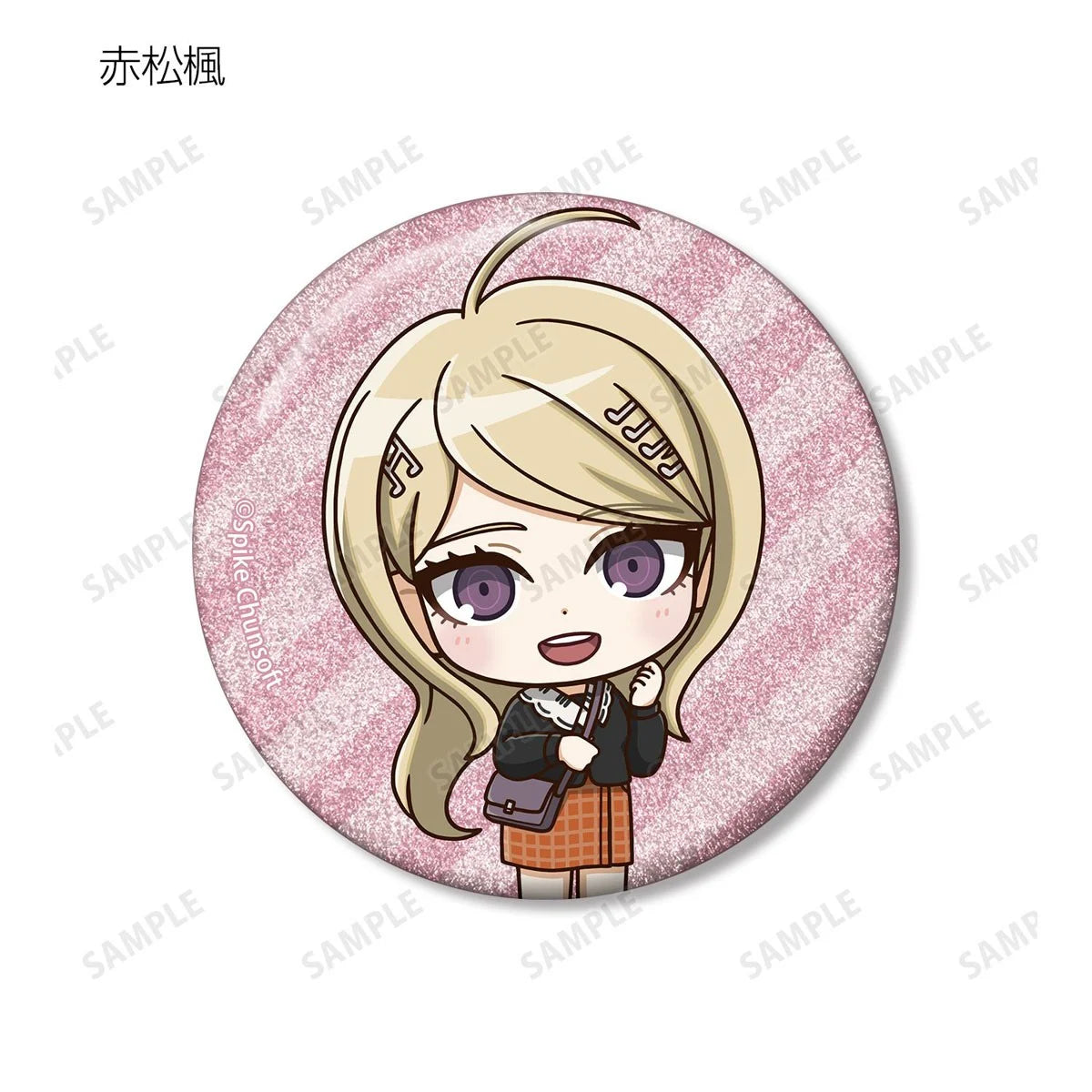 Danganronpa Series Trading Chibi Character Casual Outfit Travel Ver. Glitter Can Badge
