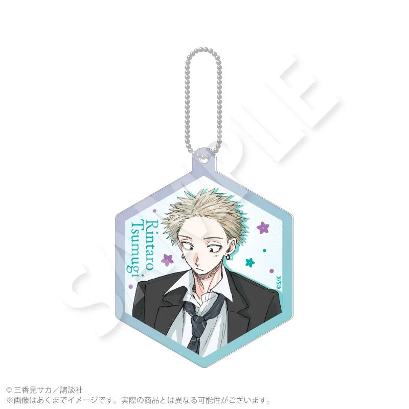 Fragrant Flowers Bloom with Dignity - Trading Acrylic Keychain