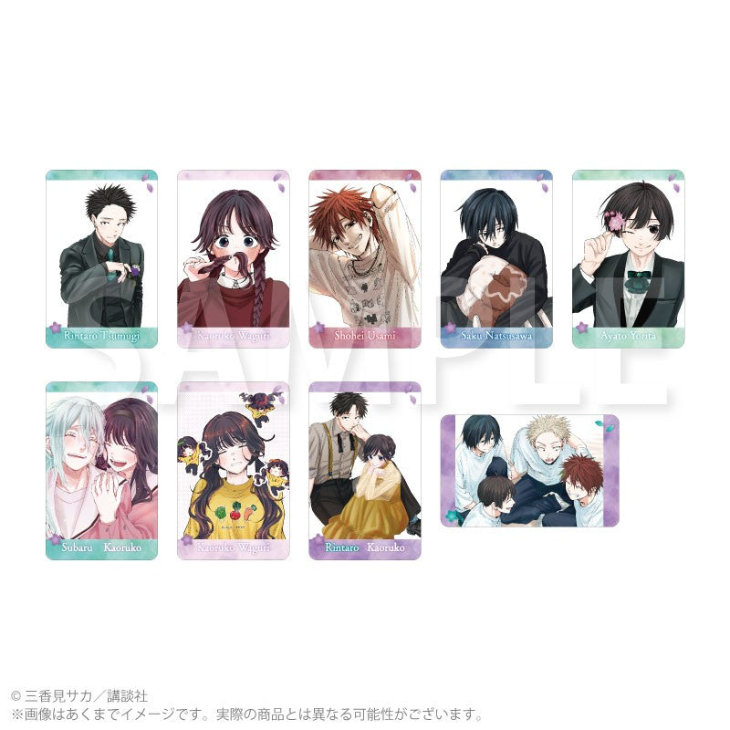 Fragrant Flowers Bloom with Dignity - Trading Hologram Cards, Color Illustration Version