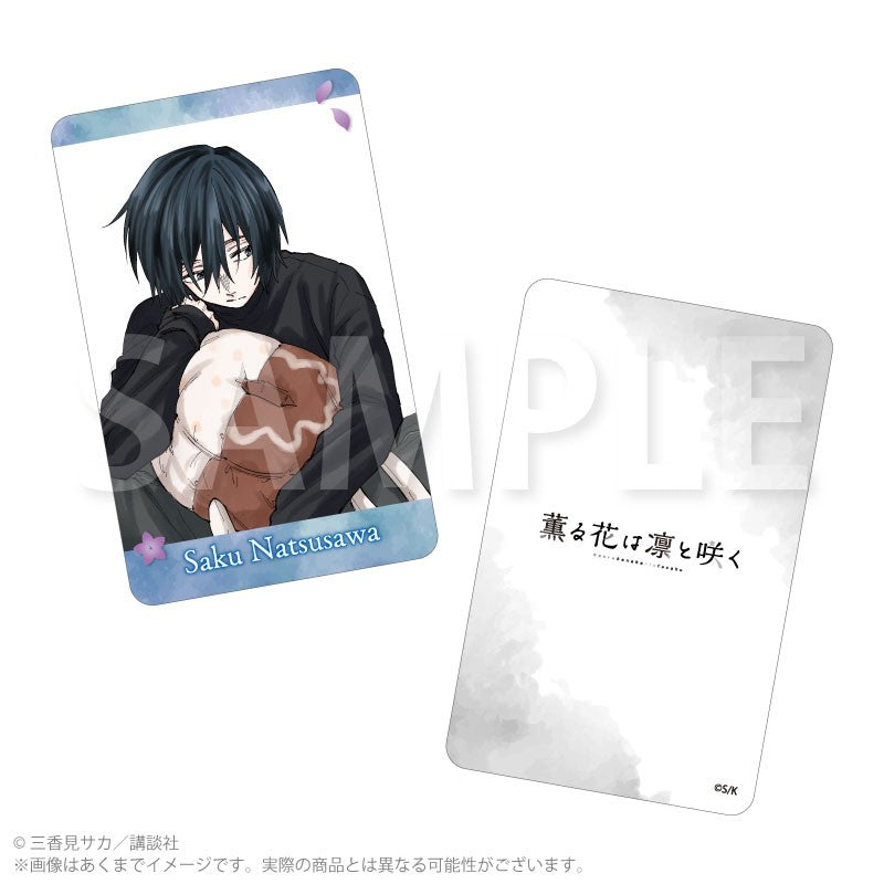 Fragrant Flowers Bloom with Dignity - Trading Hologram Cards, Color Illustration Version