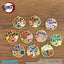 Demon Slayer: Kimetsu no Yaiba Rubber Keychain Collection