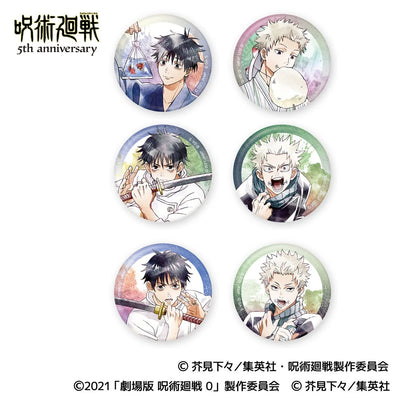 Jujutsu Kaisen Anime 5th Anniversary Character Badge Collection / Jujutsu Kaisen Movie 0 Art-Pic