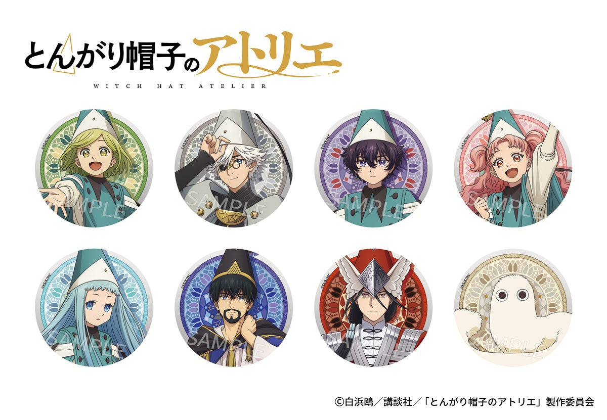 AFORCE x DRAGON HORSE Witch Hat Atelier Trading Can Badge
