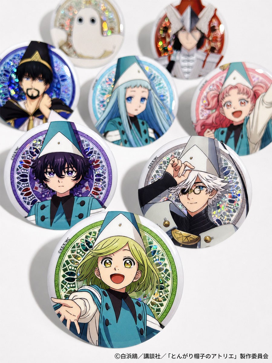 AFORCE x DRAGON HORSE Witch Hat Atelier Trading Can Badge