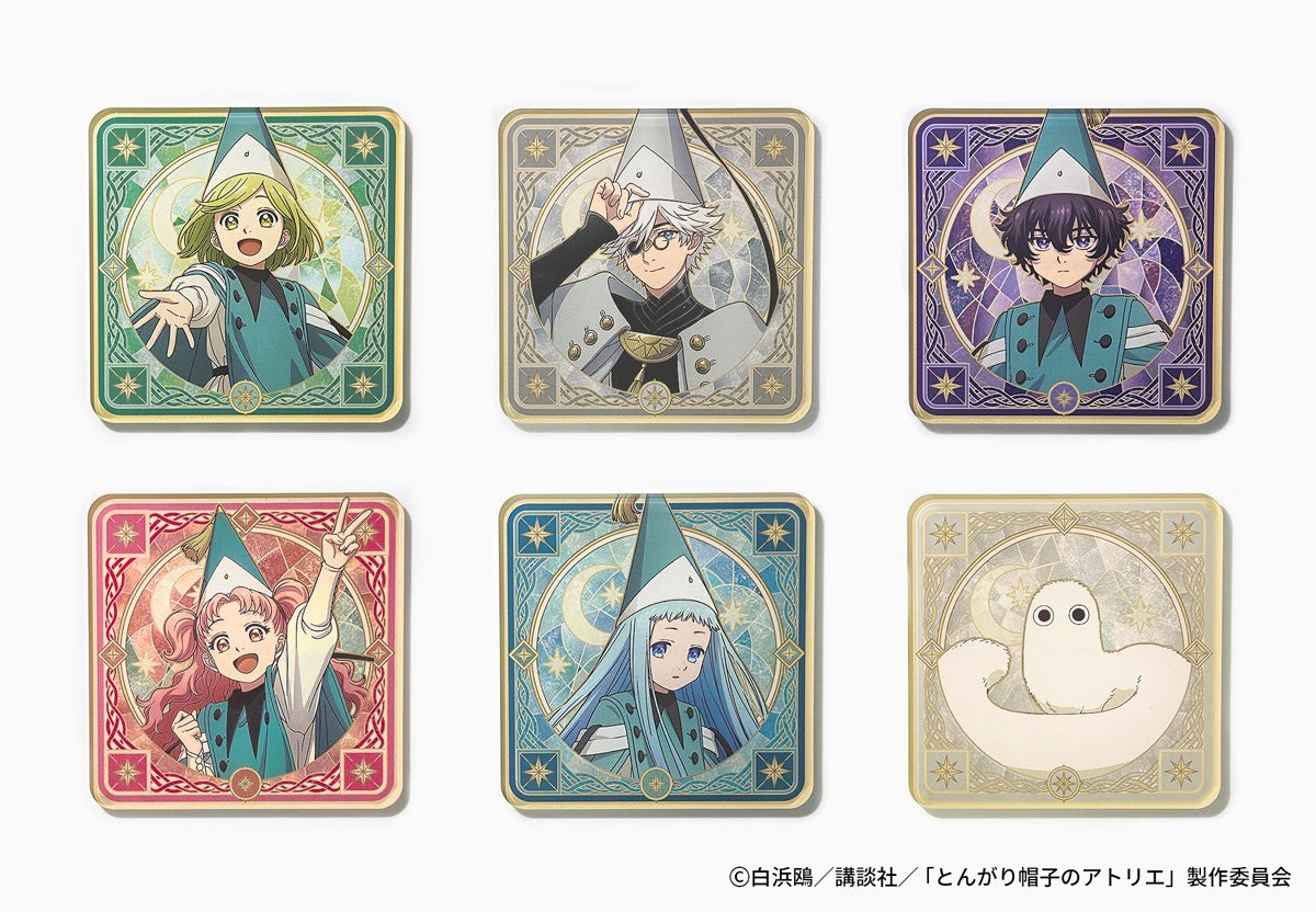 AFORCE x DRAGON HORSE Witch Hat Atelier Trading Acrylic Coasters