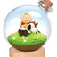 Re-ment SNOOPY TIME Terrarium