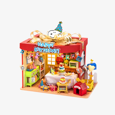 Snoopy Wooden DIY Kit Birthday Party 3D Puzzles