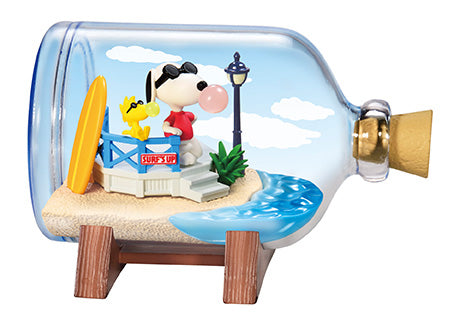 Re-ment SNOOPY TIME Terrarium