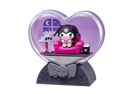 Re-ment Sanrio Kuromi Terrarium Collection Kuromi's Dokidoki Days